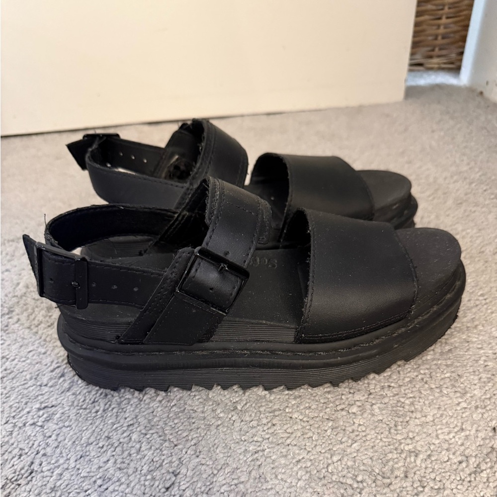 Dr. Martens Black Sandals